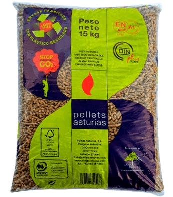 Palette de granulés Asturias - 72 sacs